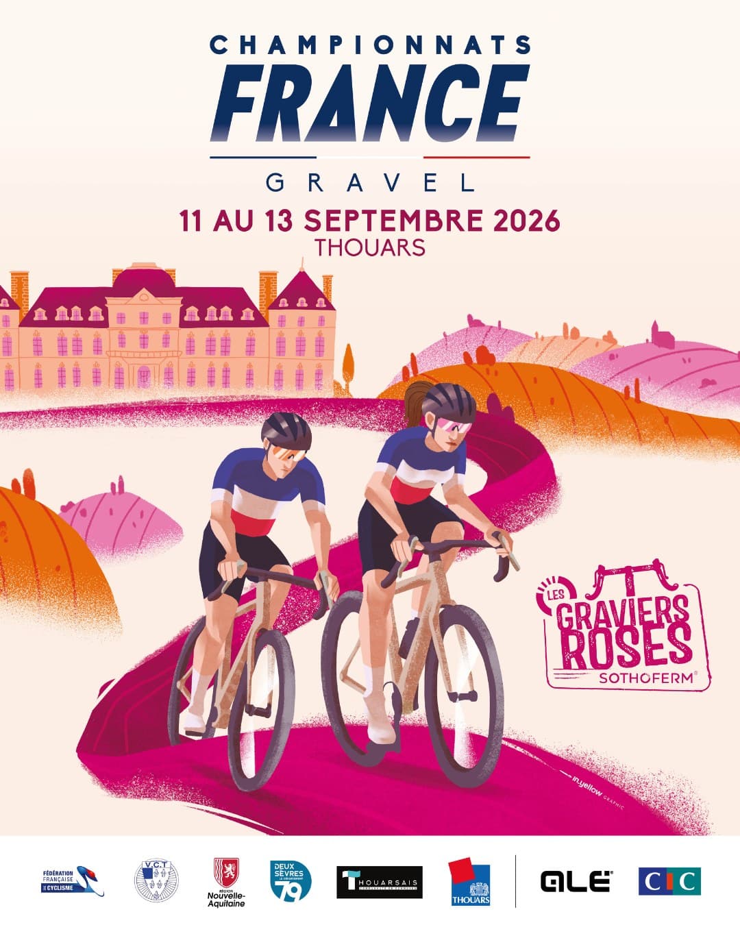 Illustration de l'événement : Championnat de France de Gravel : Les graviers roses