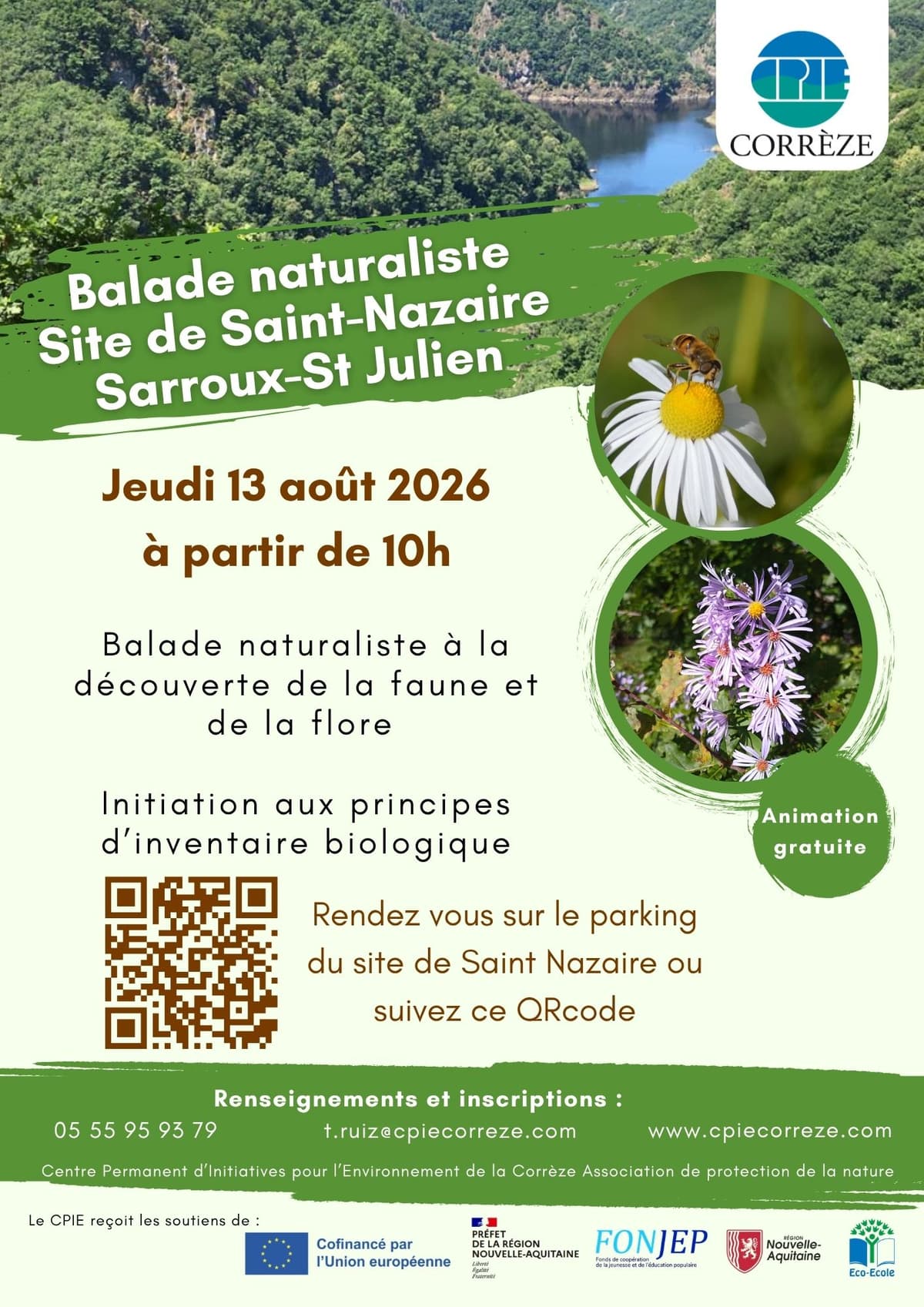 Illustration de l'événement : Balade naturaliste au site de Saint-Nazaire