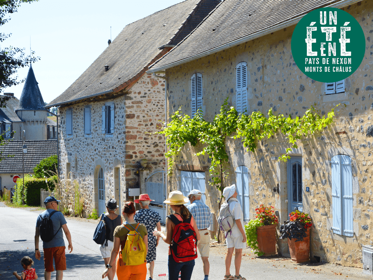 Illustration de l'événement : Balade découverte du village de Saint-Jean-Ligoure