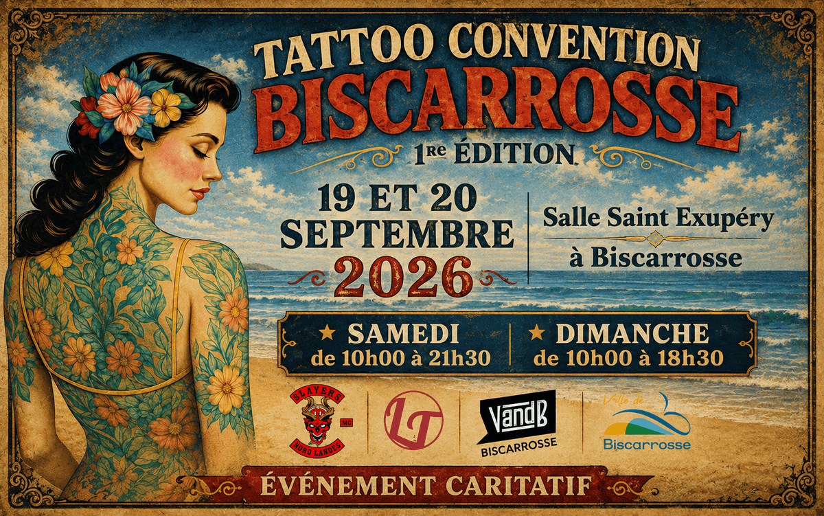 Illustration de l'événement : 1ère convention de tatouage