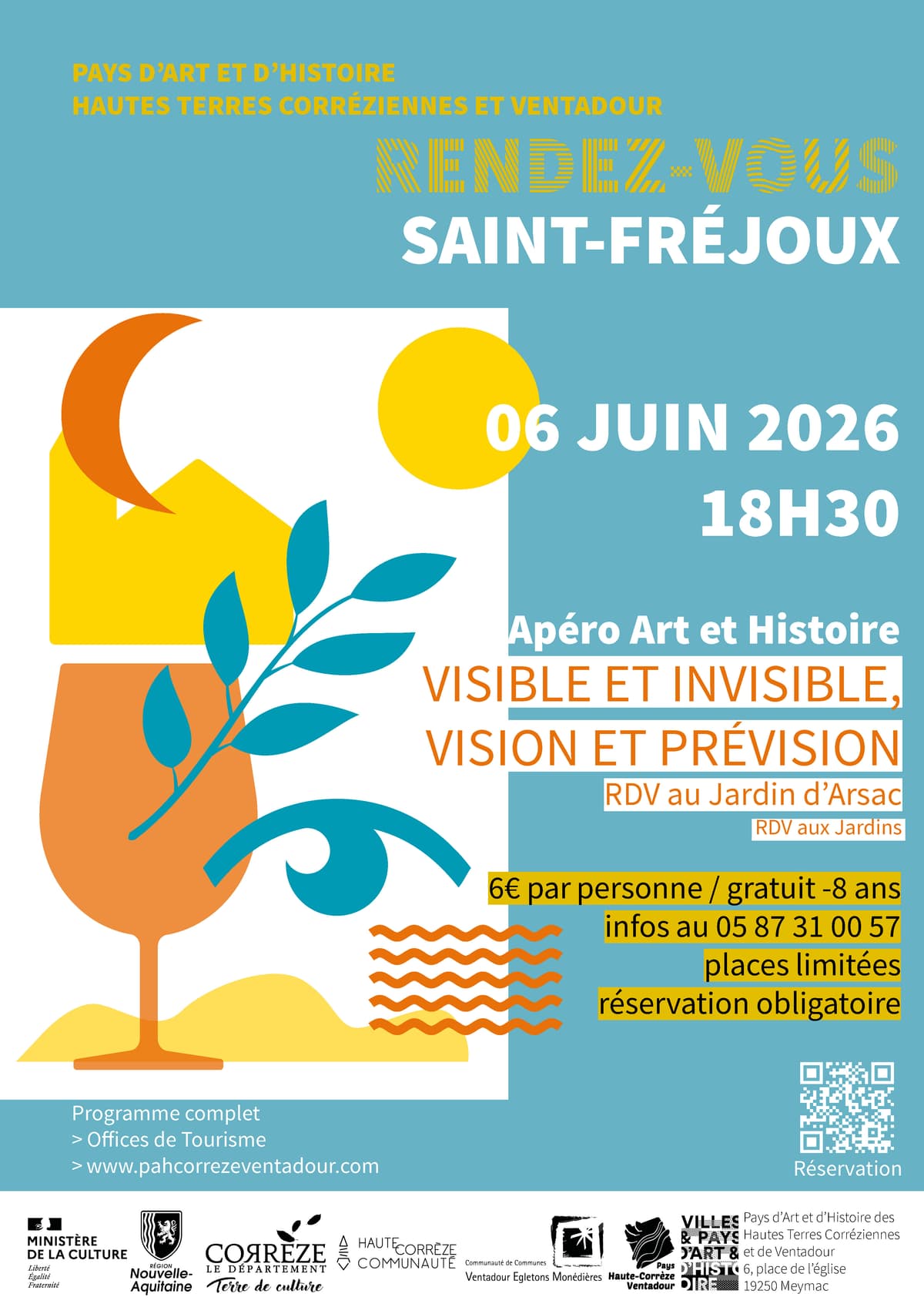 Illustration de l'événement : Apéro Art et Histoire Visible et invisible, vision et prévision