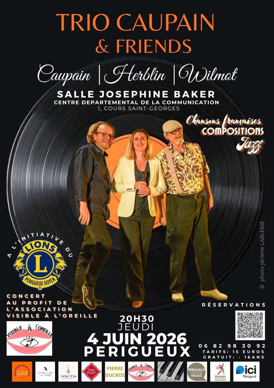 Illustration de l'événement : Concert Trio Caupain & Friends