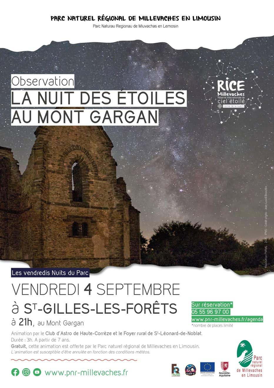 Illustration de l'événement : La nuit des étoiles au Mont Gargan