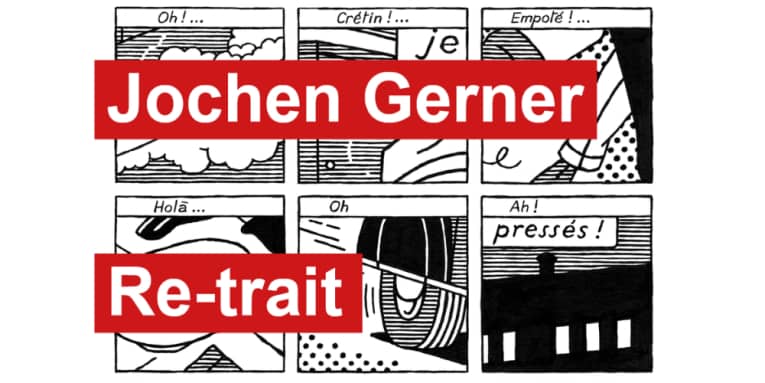 Illustration de l'événement : Exposition : Jochen Gerner / Re-trait