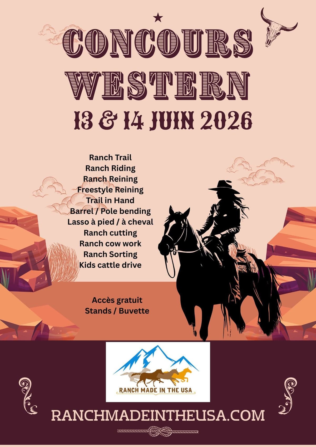 Illustration de l'événement : Concours Western