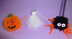 Illustration de l'événement : Halloween - La Tour Nivelle - Atelier les pompons d’Halloween