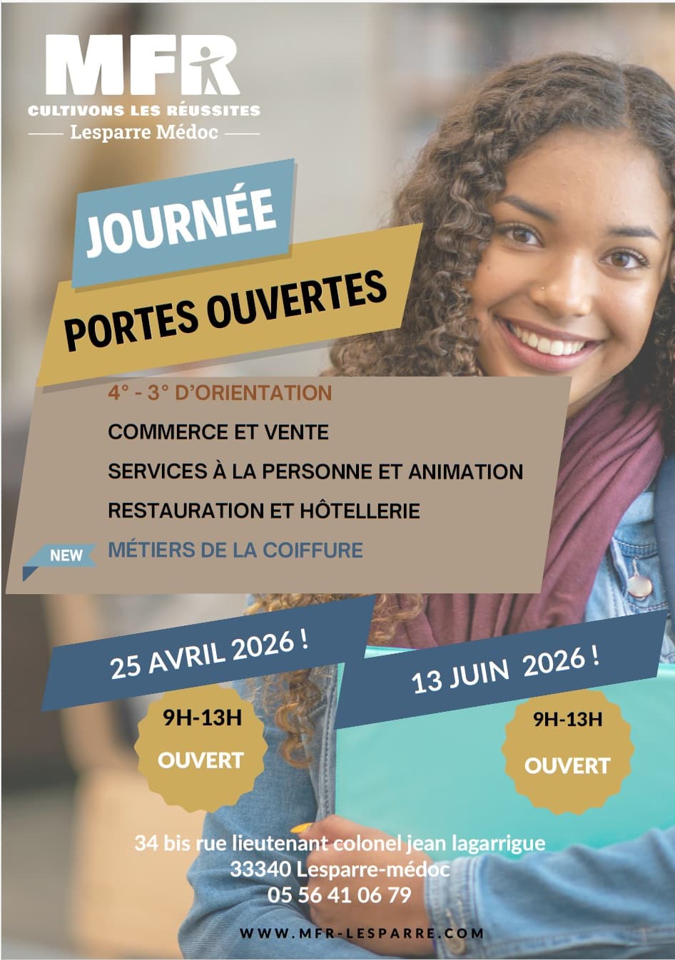 Illustration de l'événement : Portes Ouvertes MFR Lesparre