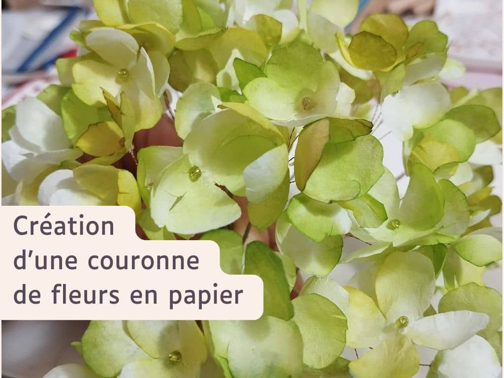 Illustration de l'événement : Création de fleurs en papier au Moulin du Got