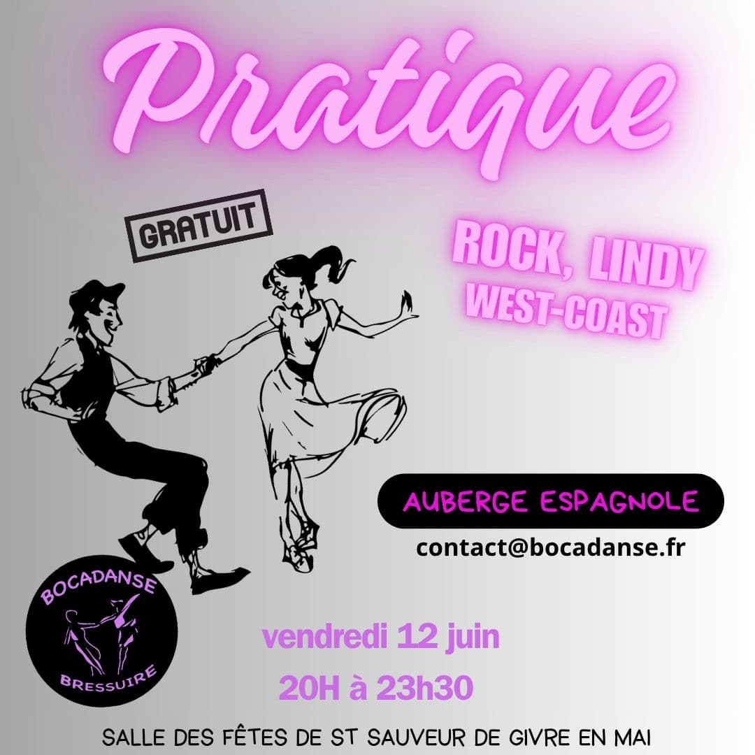 Illustration de l'événement : Pratique Rock et West-Coast-Swing