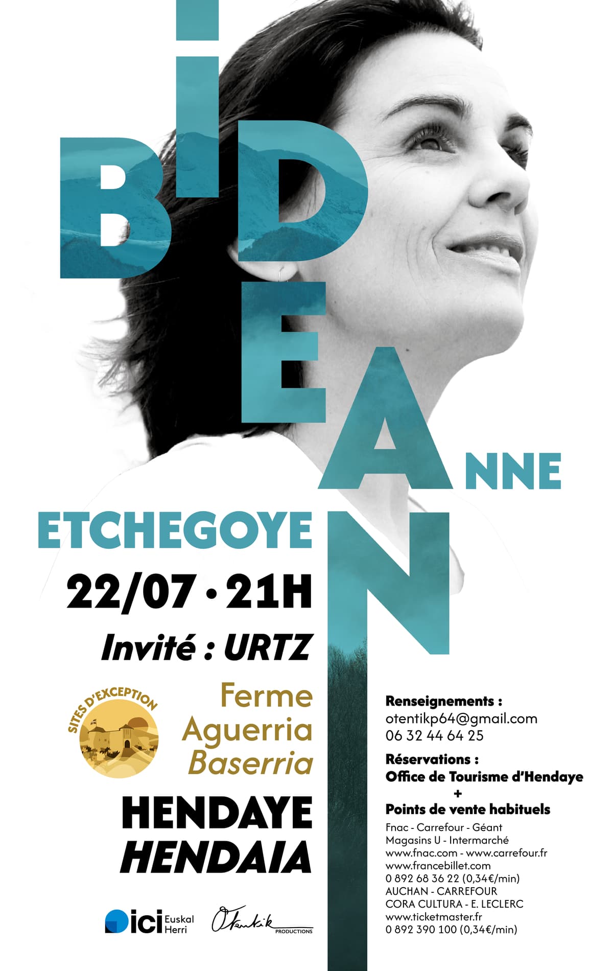 Illustration de l'événement : Concert - Anne Etchegoyen en tournée « Site exceptionnels »