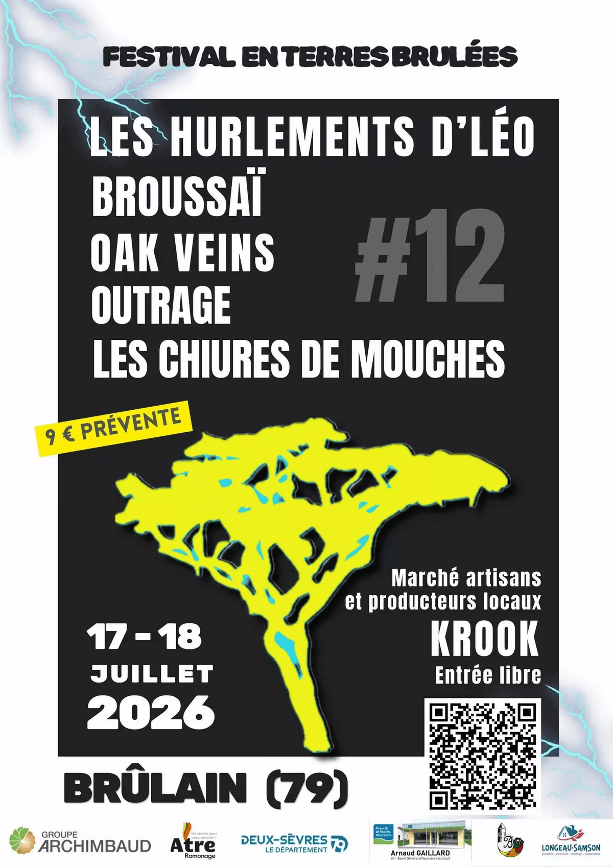 Illustration de l'événement : Festival En Terres Brûlées à Brûlain