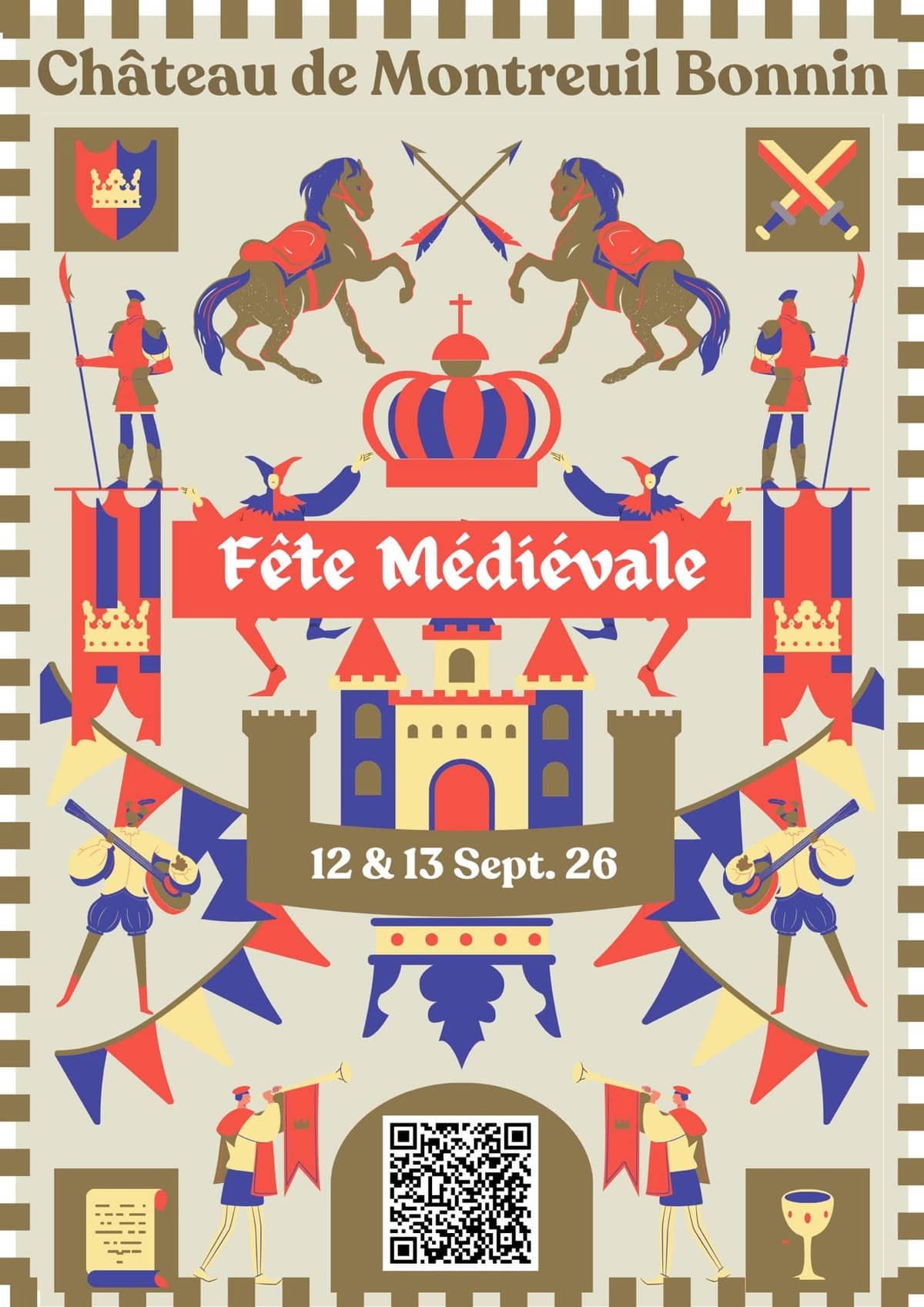 Illustration de l'événement : Fête Médiévale au château de Montreuil-Bonnin