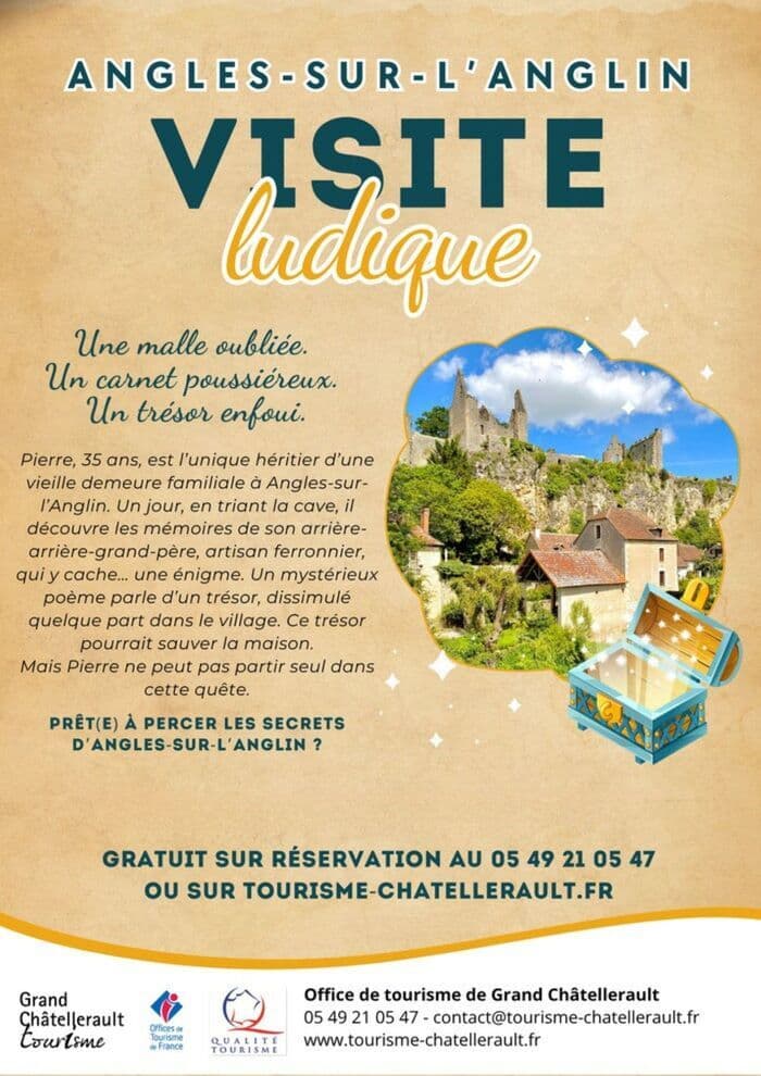 Illustration de l'événement : Visite Ludique d'Angles sur l'Anglin