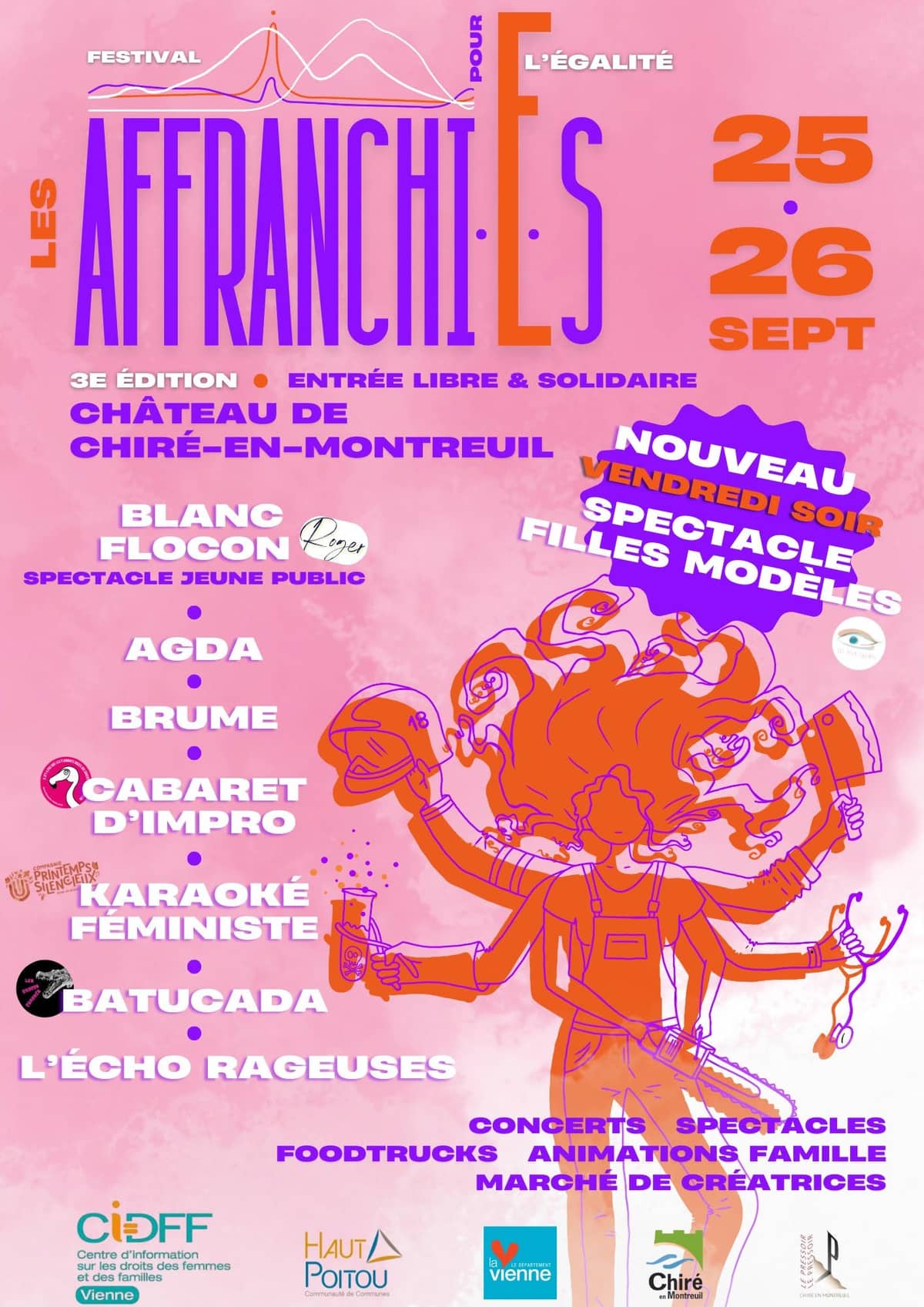 Illustration de l'événement : Les Affranchies