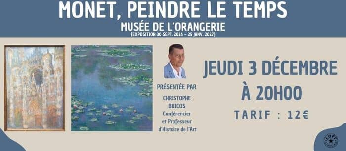 Illustration de l'événement : Monet, Peindre le Temps