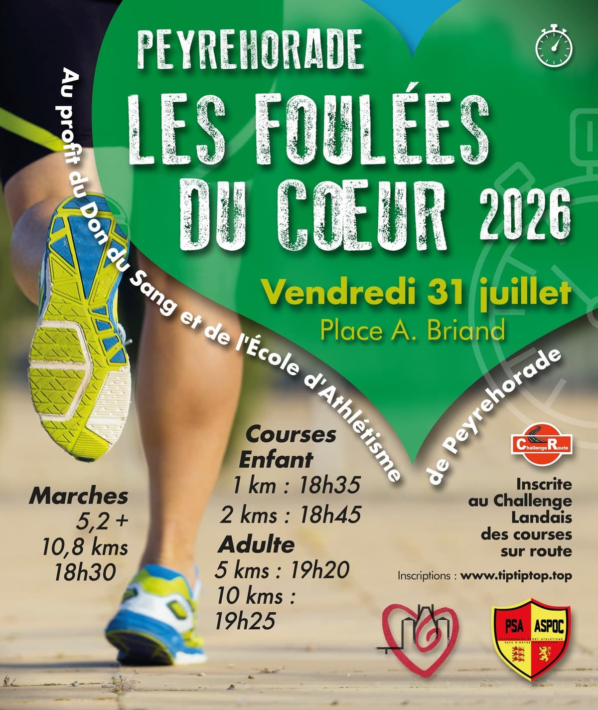 Illustration de l'événement : Les foulées du Coeur 2026