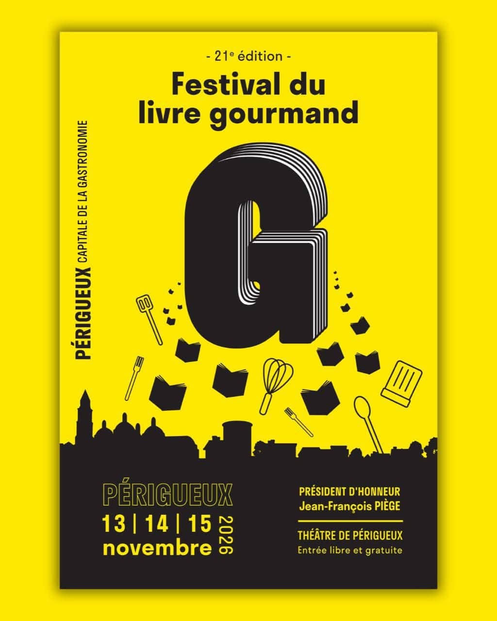 Illustration de l'événement : Festival du Livre Gourmand : Saveurs en questions