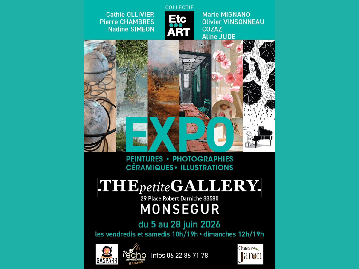 Illustration de l'événement : Expo ETC...Art à THEpetiteGALLERY