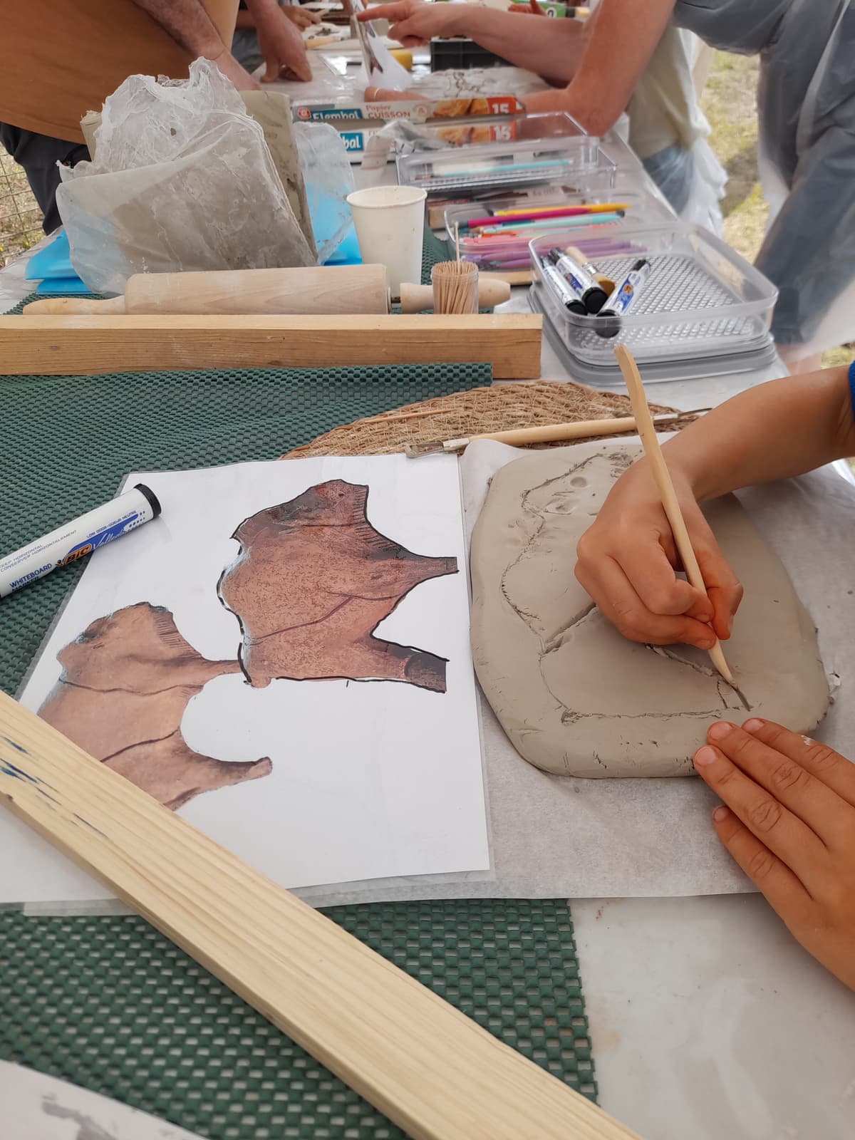 Illustration de l'événement : Atelier des p'tits curieux "Art Magdalénien "