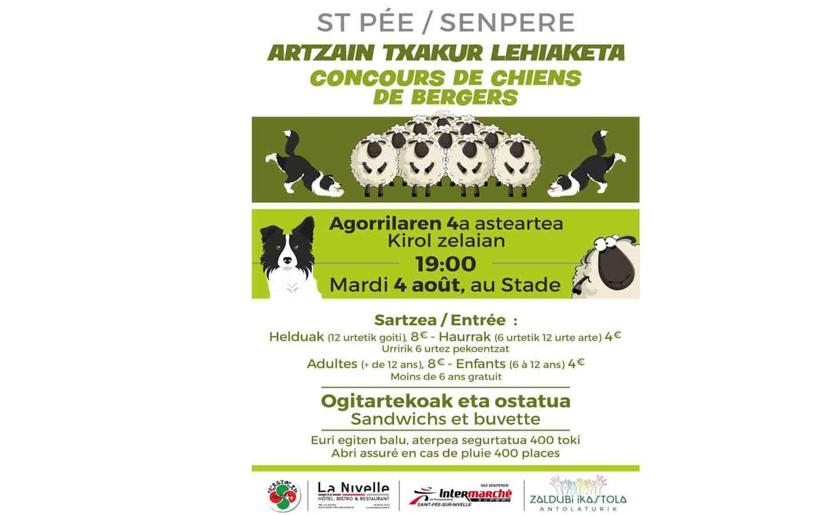 Illustration de l'événement : Concours de chiens de bergers