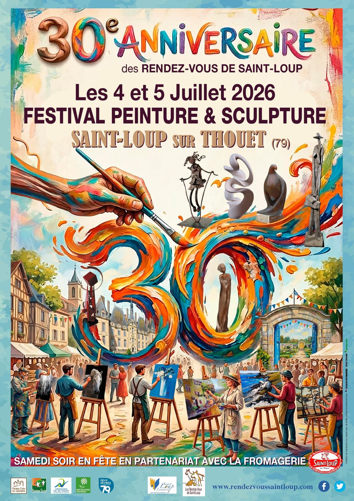 Illustration de l'événement : Festival de peinture et de sculpture