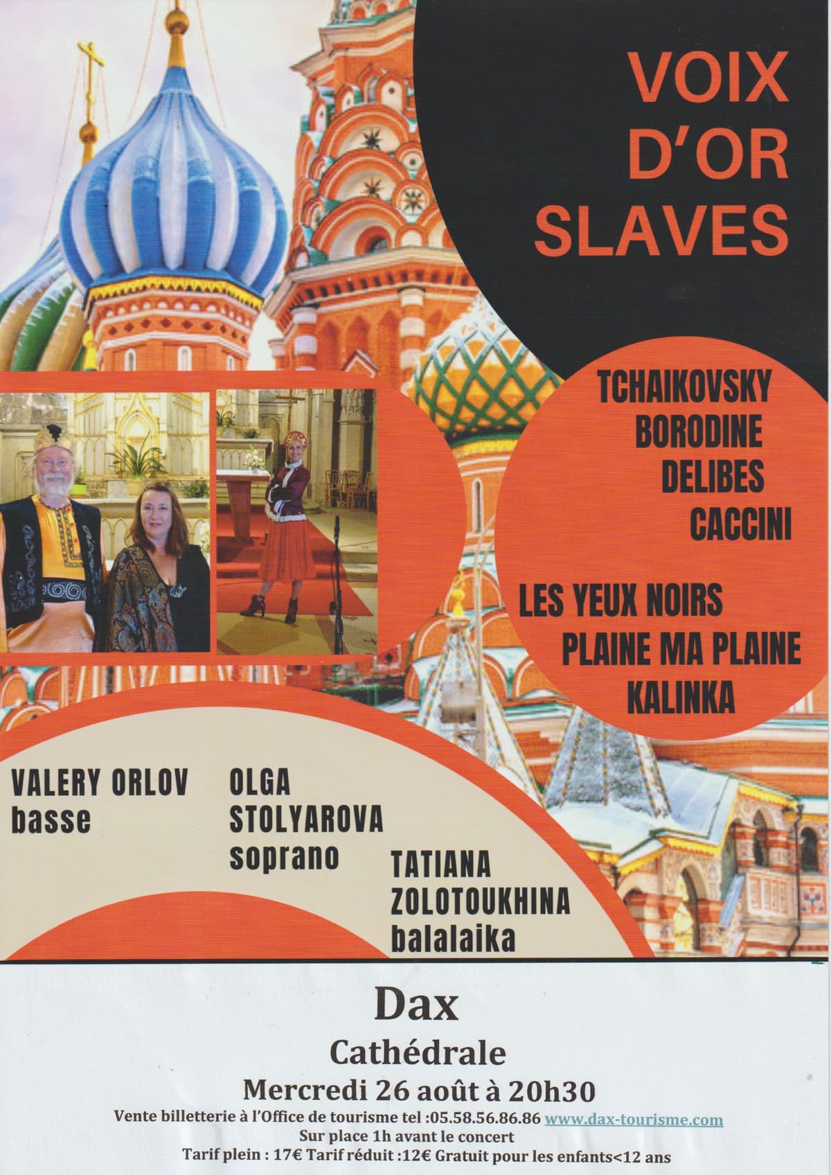 Illustration de l'événement : Voix d'or slaves