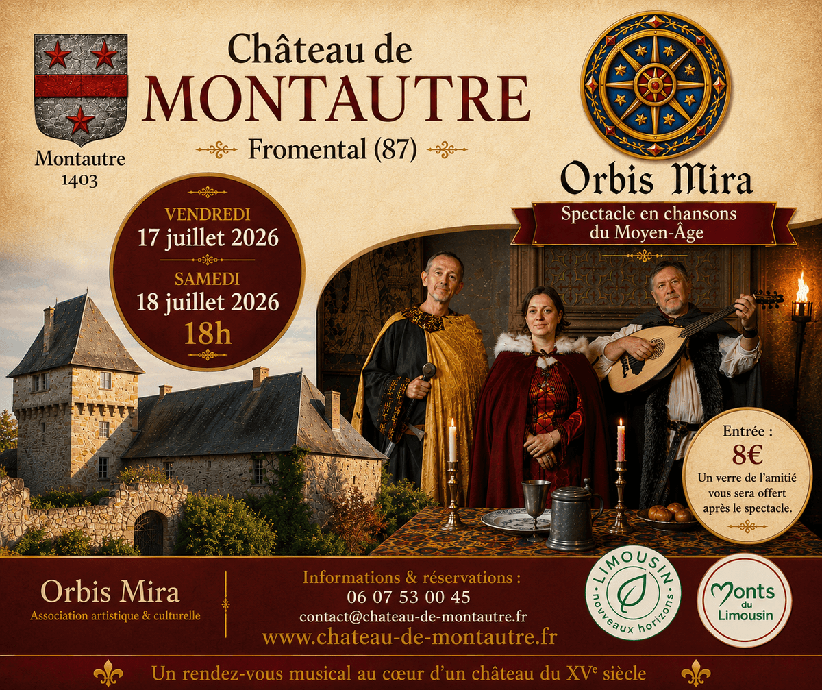 Illustration de l'événement : Spectacle médiéval de la compagnie Orbis Mira