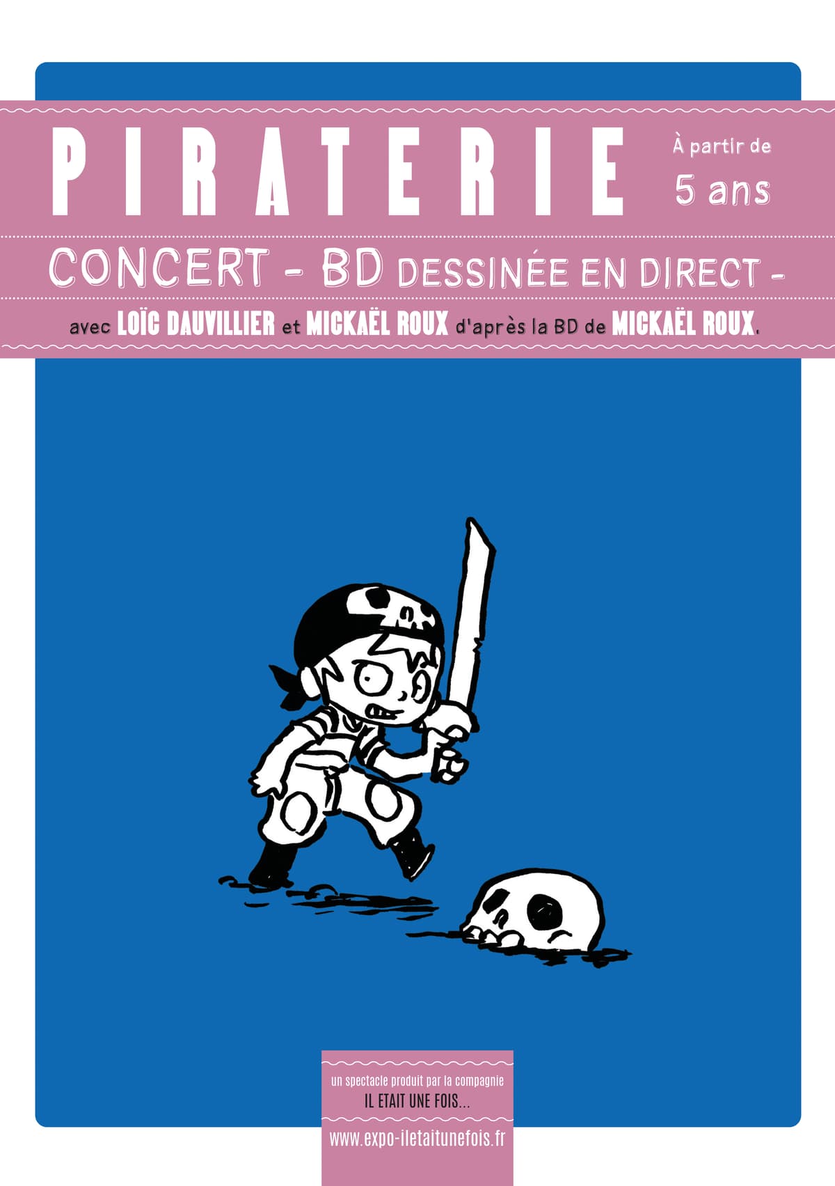 Illustration de l'événement : Spectacle dessiné "Piraterie"