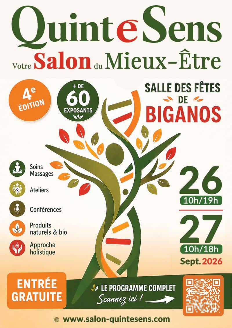 Illustration de l'événement : QuintéSens, salon du mieux-être
