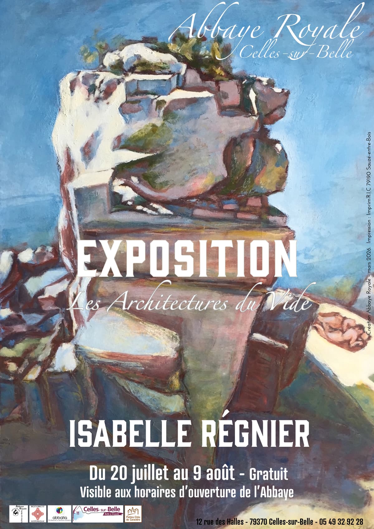 Illustration de l'événement : Exposition - Isabelle Régnier