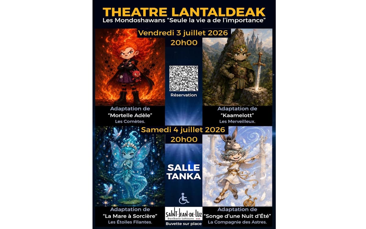 Illustration de l'événement : Spectacle de théâtre par l’association Théâtre Lantaldeak