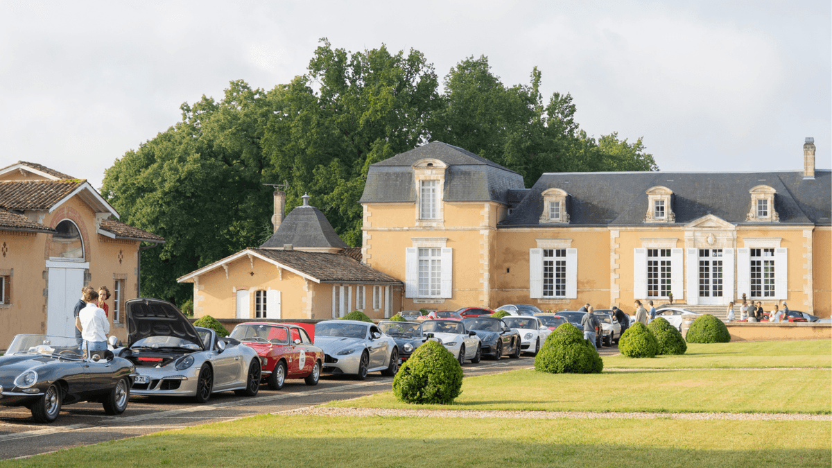 Illustration de l'événement : Manifestation de voitures anciennes et de prestige au Château de Rouillac