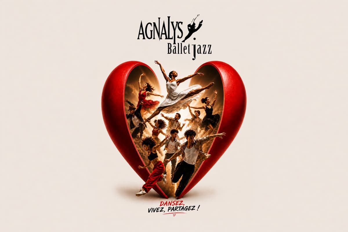 Illustration de l'événement : Spectacle "Dansez, Vivez, Partagez" par Agnalys Ballet Jazz