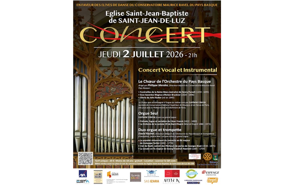 Illustration de l'événement : Concert vocal et instrumental