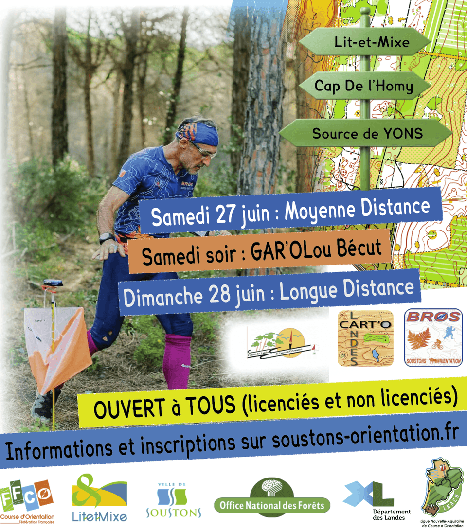 Illustration de l'événement : Course d'orientation ATLANTIC'O 2026
