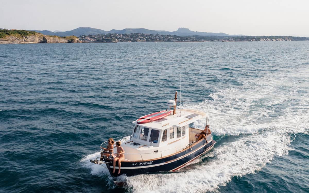 Illustration de l'événement : Excursion bateau de Bayonne à Biarritz avec Baiona Marine