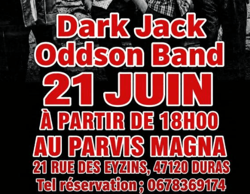 Illustration de l'événement : Parvis Magna fête la musique Live Music Dark Jack Oddson Band