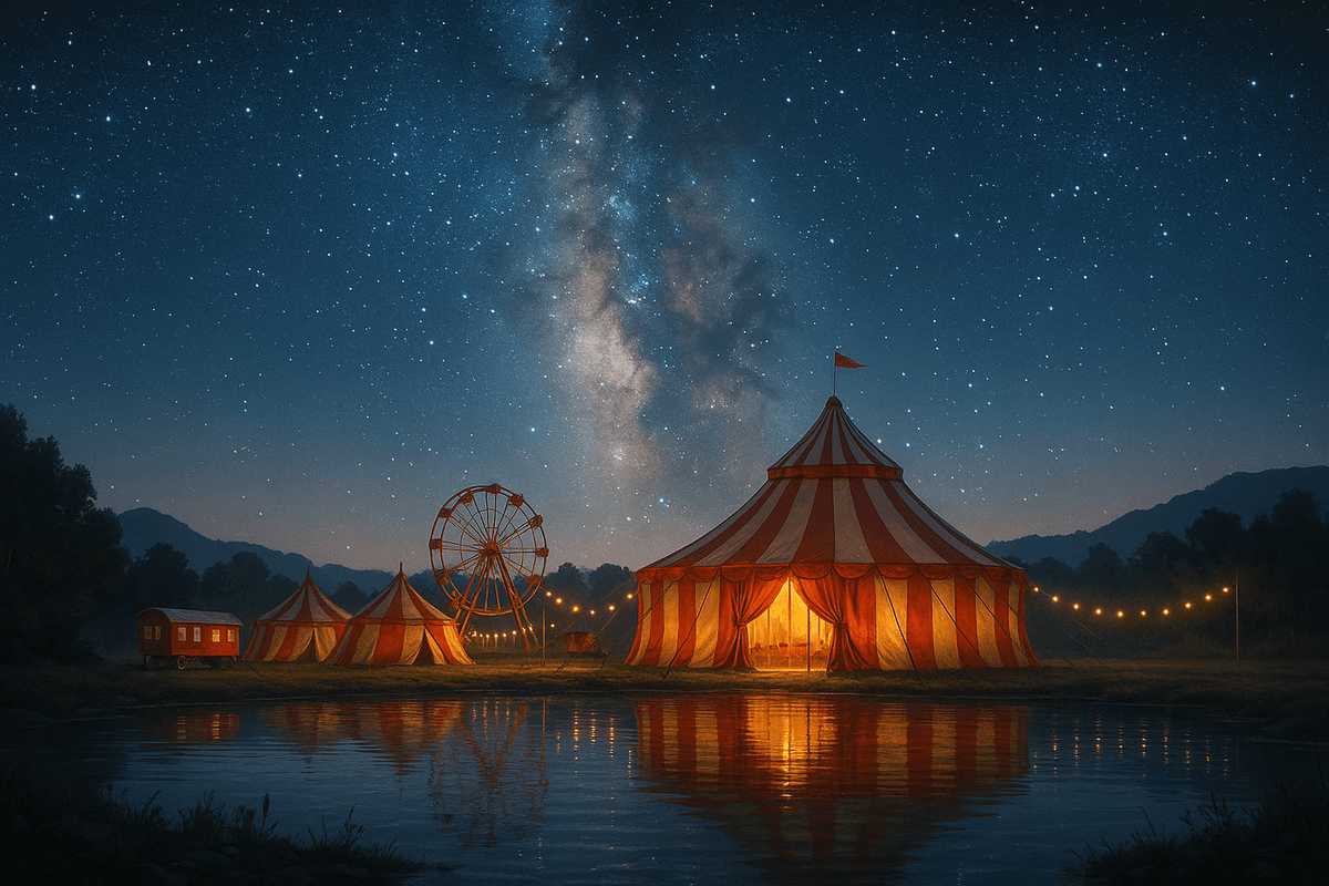 Illustration de l'événement : Rue des étoiles - Festival de cirque contemporain