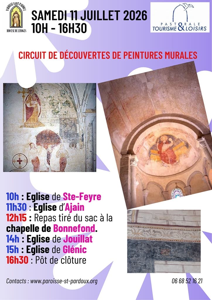 Illustration de l'événement : Circuit de découverte de peintures murales