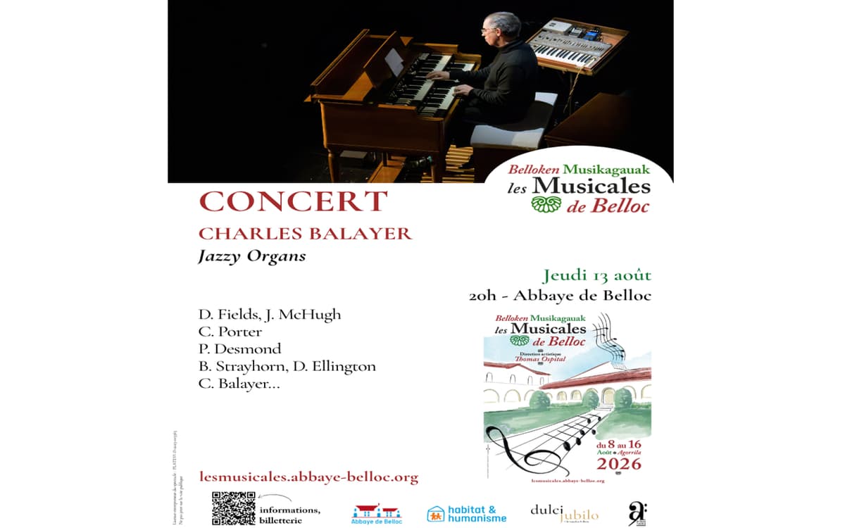 Illustration de l'événement : Les musicales de Belloc : Concert Jazzy Organs