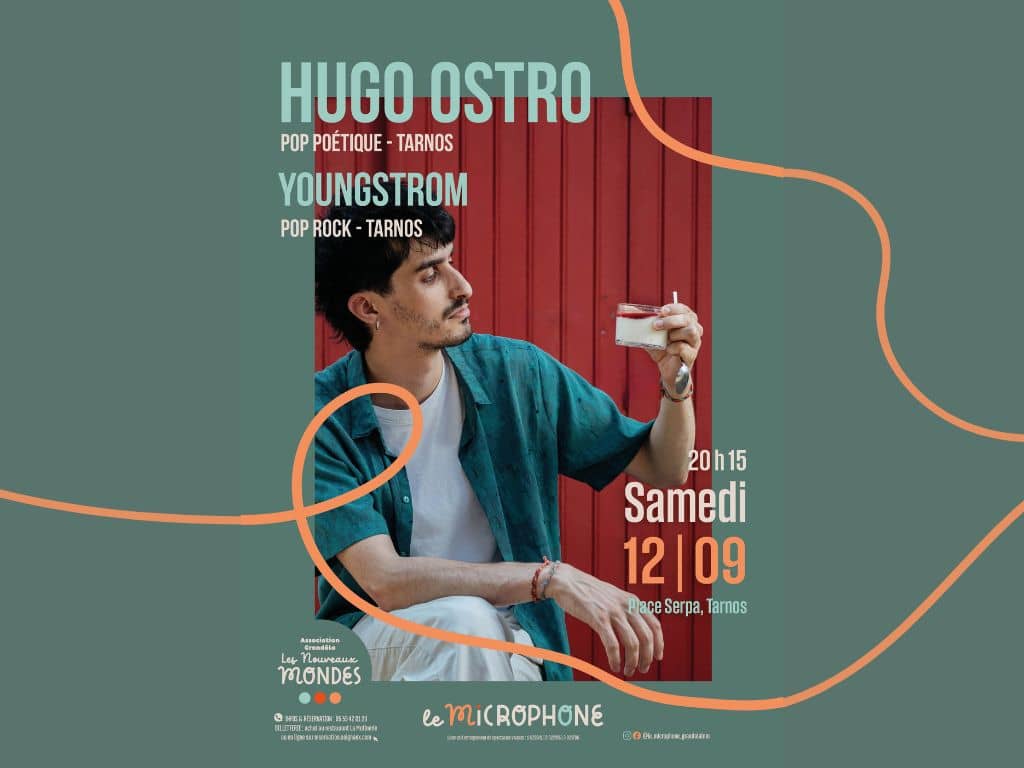 Illustration de l'événement : Concert pop rock Hugo Ostro