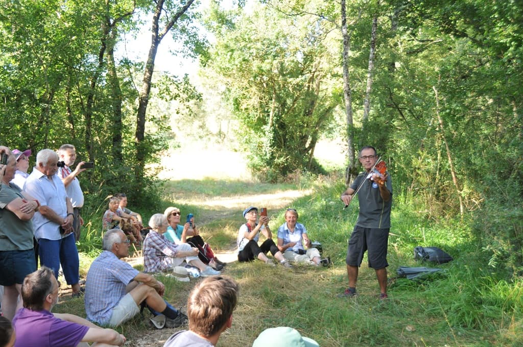 Illustration de l'événement : Balade nature, patrimoine et musique "Plaisance au crépuscule"