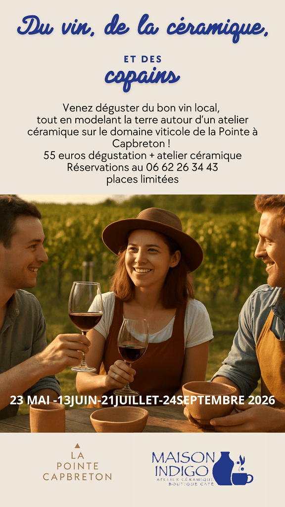 Illustration de l'événement : Du vin, de la céramique et des copains