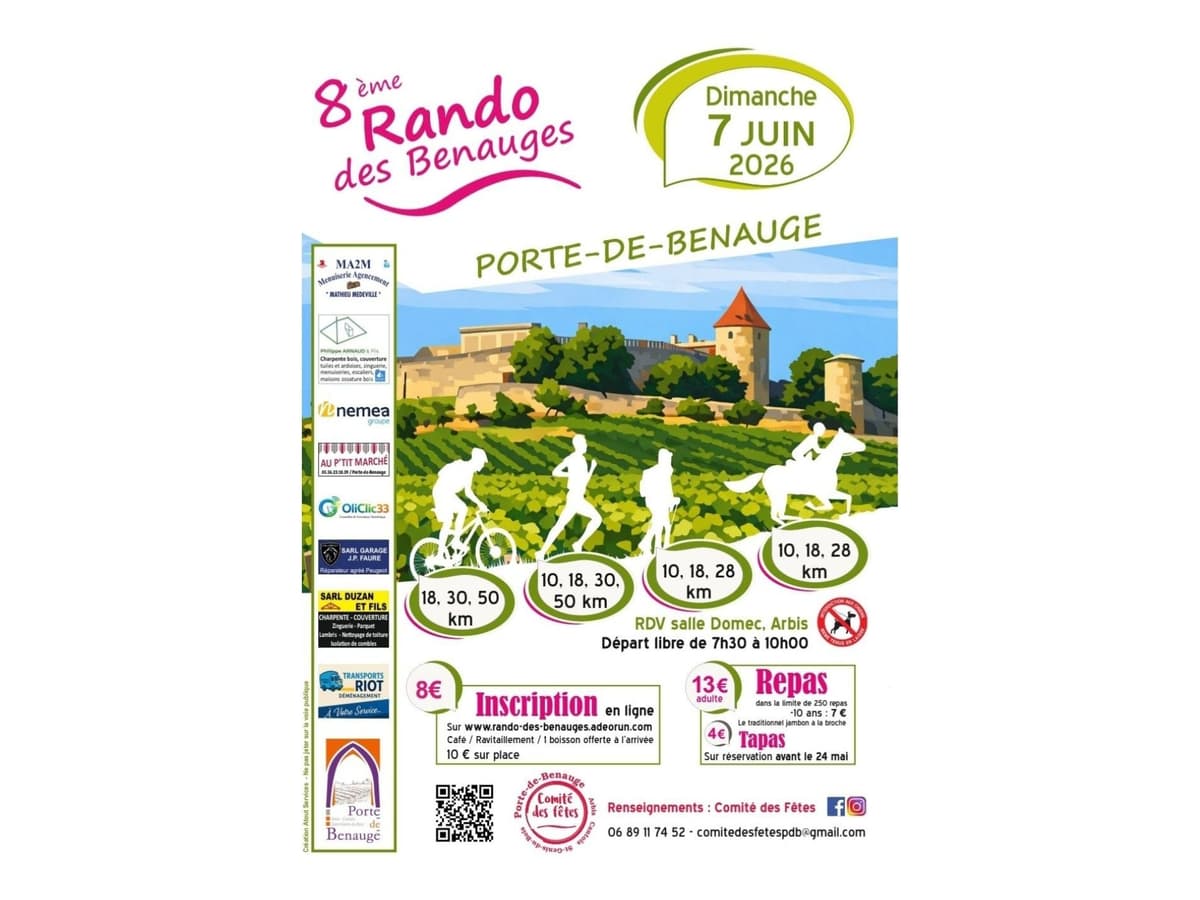 Illustration de l'événement : 8e Rando des Benauges