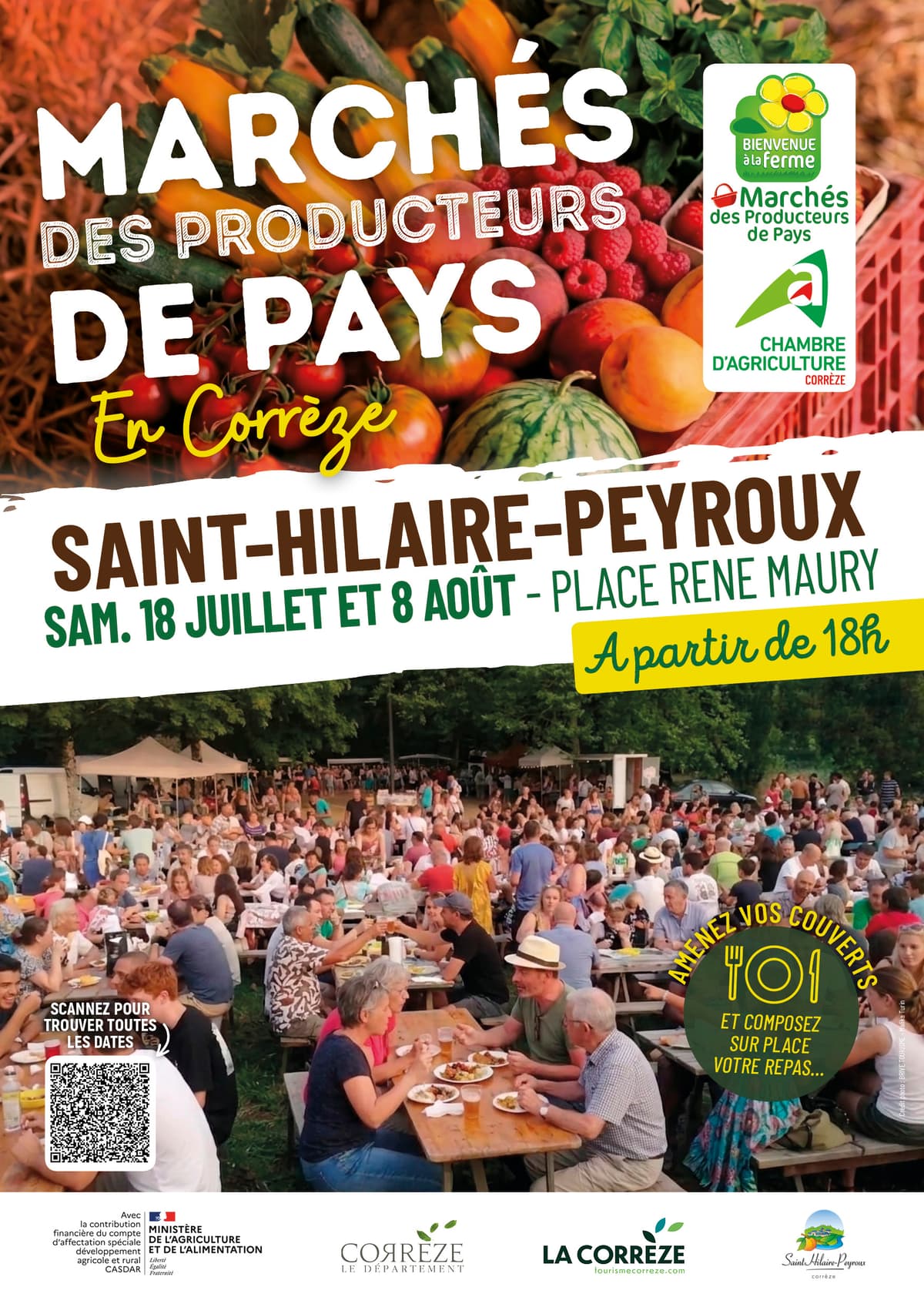 Illustration de l'événement : Marché des Producteurs de Pays de Saint-Hilaire Peyroux