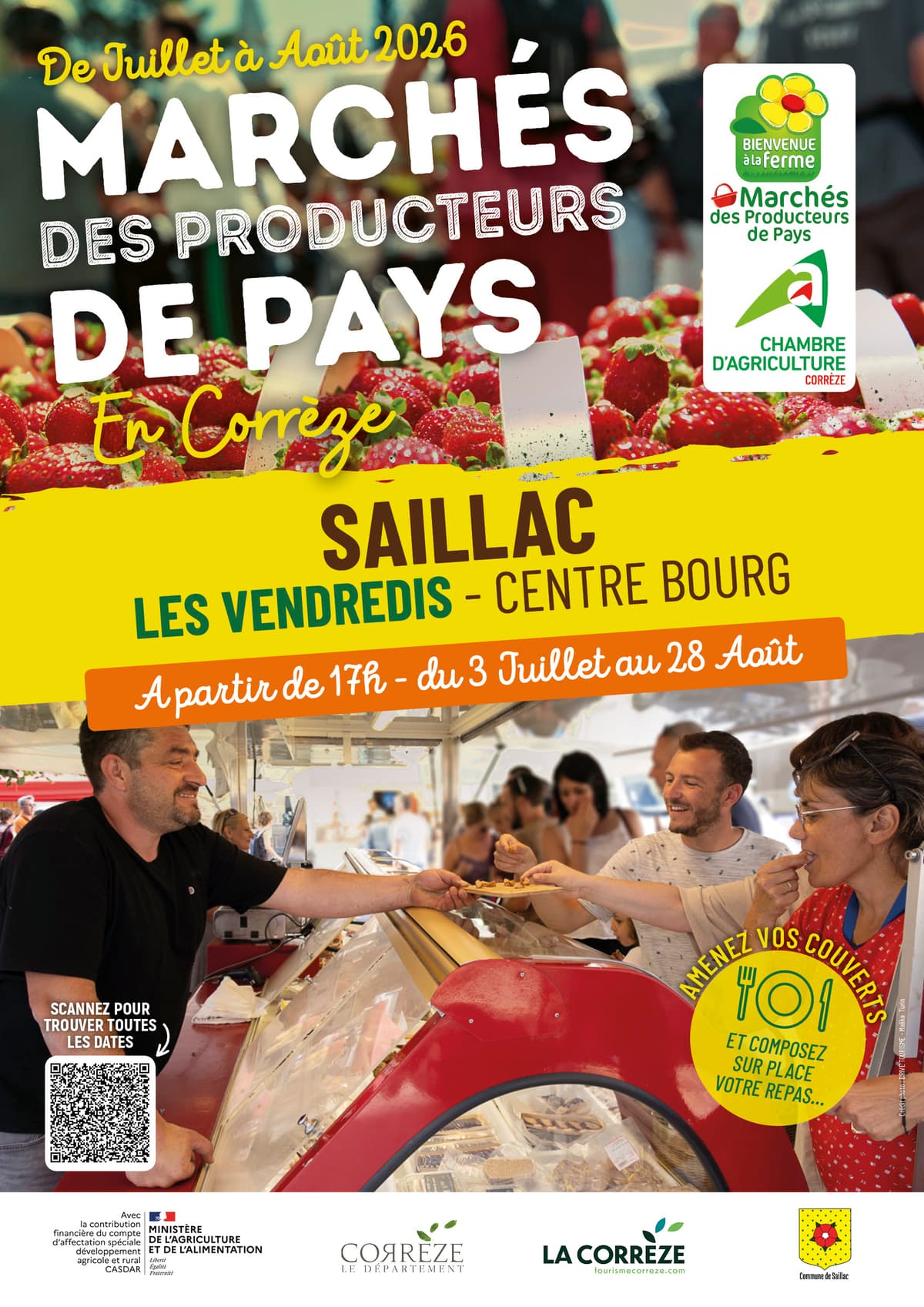 Illustration de l'événement : Marché des Producteurs de Pays de Saillac