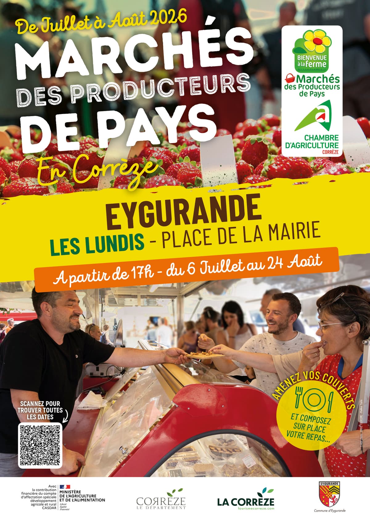 Illustration de l'événement : Marché des Producteurs de Pays d'Eygurande