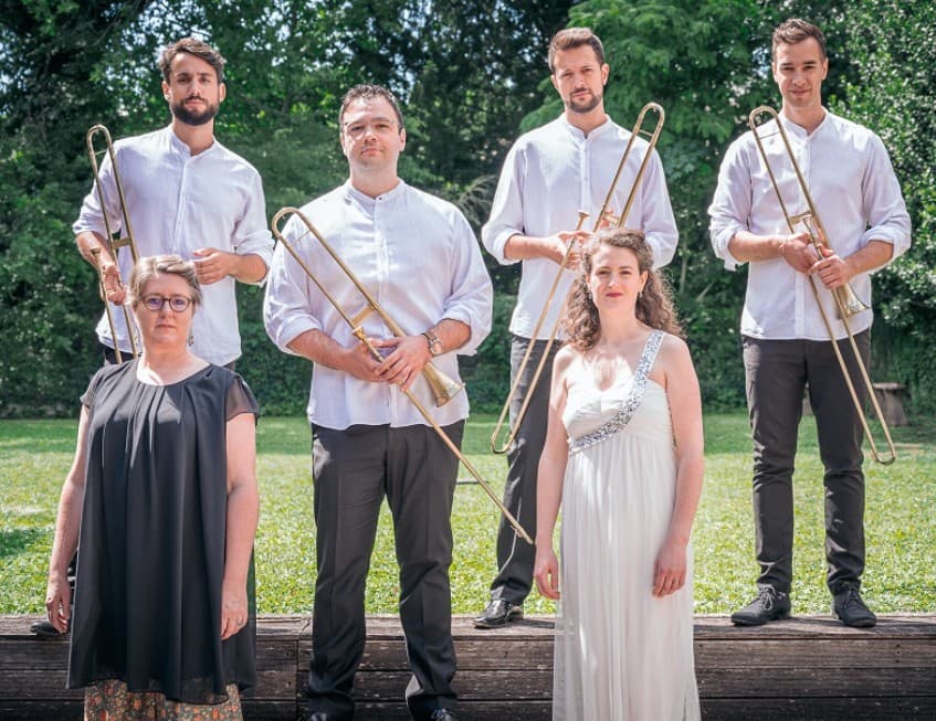 Illustration de l'événement : 25ème Festival Les Soirées Baroques : rencontre d'artistes - La sacqueboute, cet ancêtre du trombone