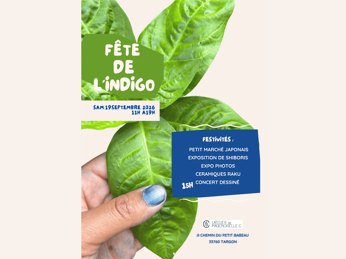 Illustration de l'événement : La fête de l'indigo