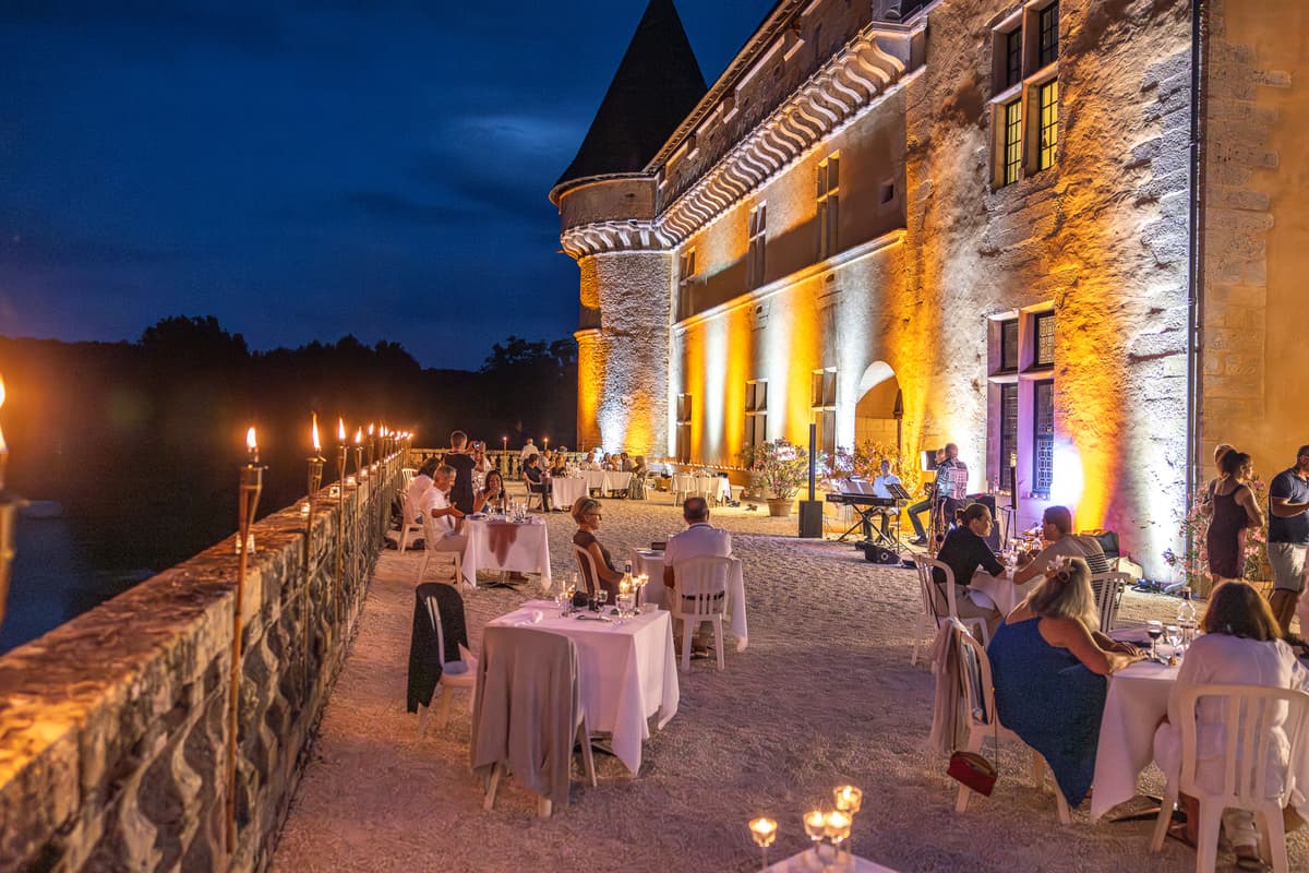 Illustration de l'événement : Les soirées étoilées au Château de Losse